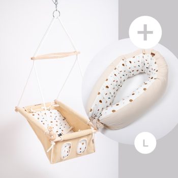   Incababy babahinta Mosaic FW + Incababy Kismama Párna Mosaic L + Incababy hintarugó + hintahorog